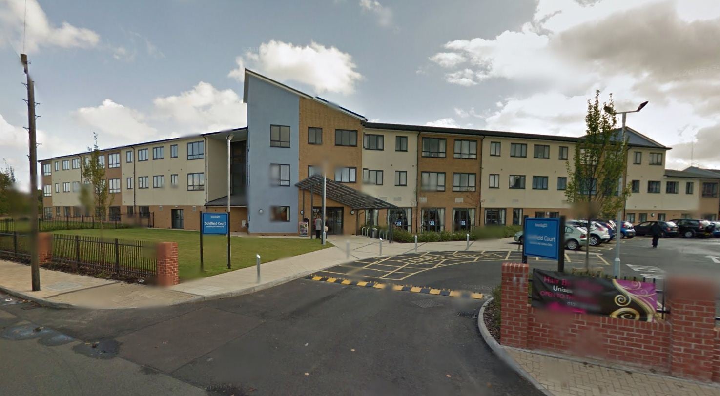 A care worker in West Bromwich home Goldfield Court has been charged with attempted murder