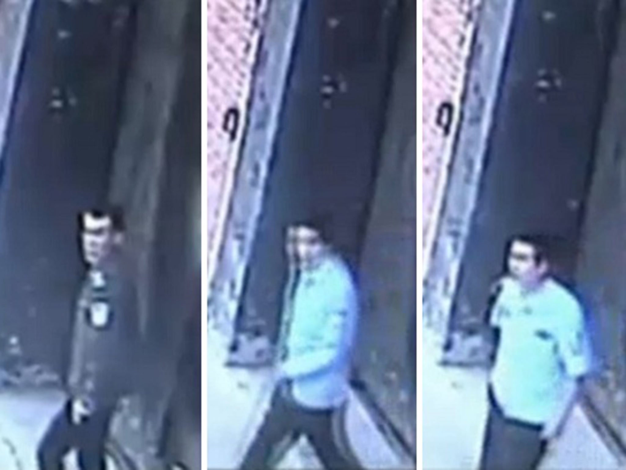 Shocking CCTV footage shows the moment three fugitives broke out of a detention centre in northeast China by killing a guard.
