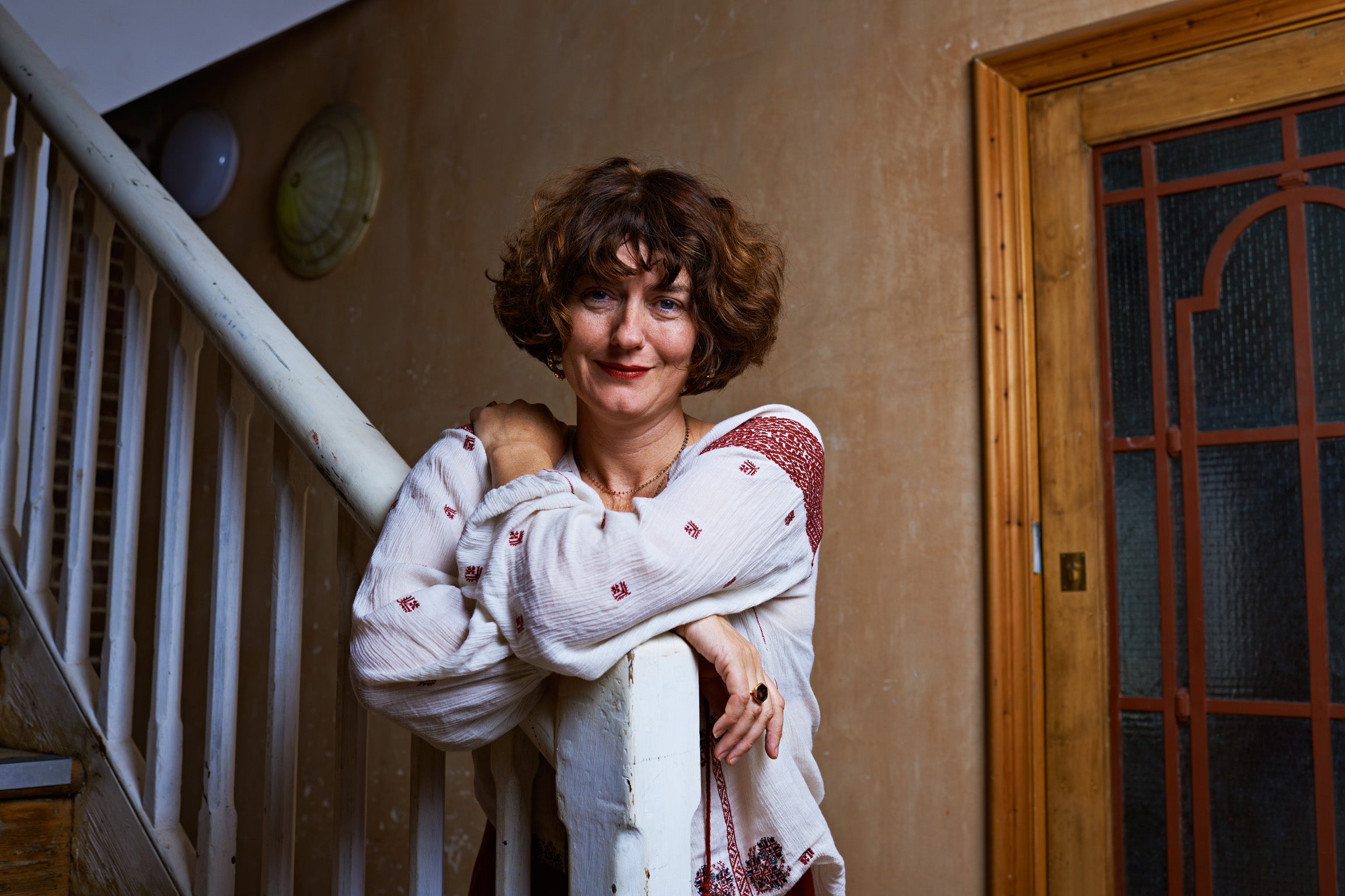 Anna Chancellor, on August 28, 2014 in London.