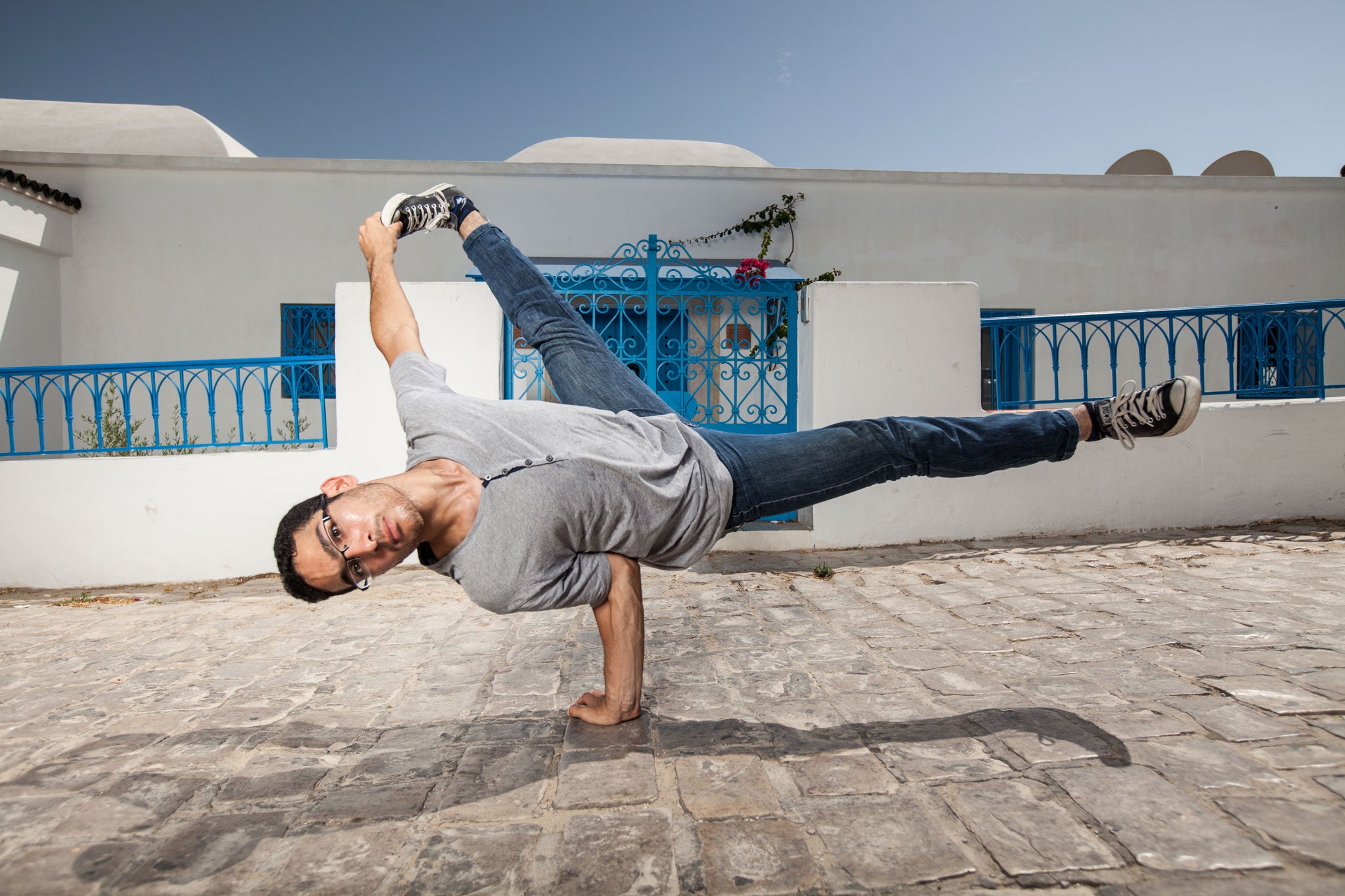 Othamana 'Ninja' Farhi, champion breakdancer