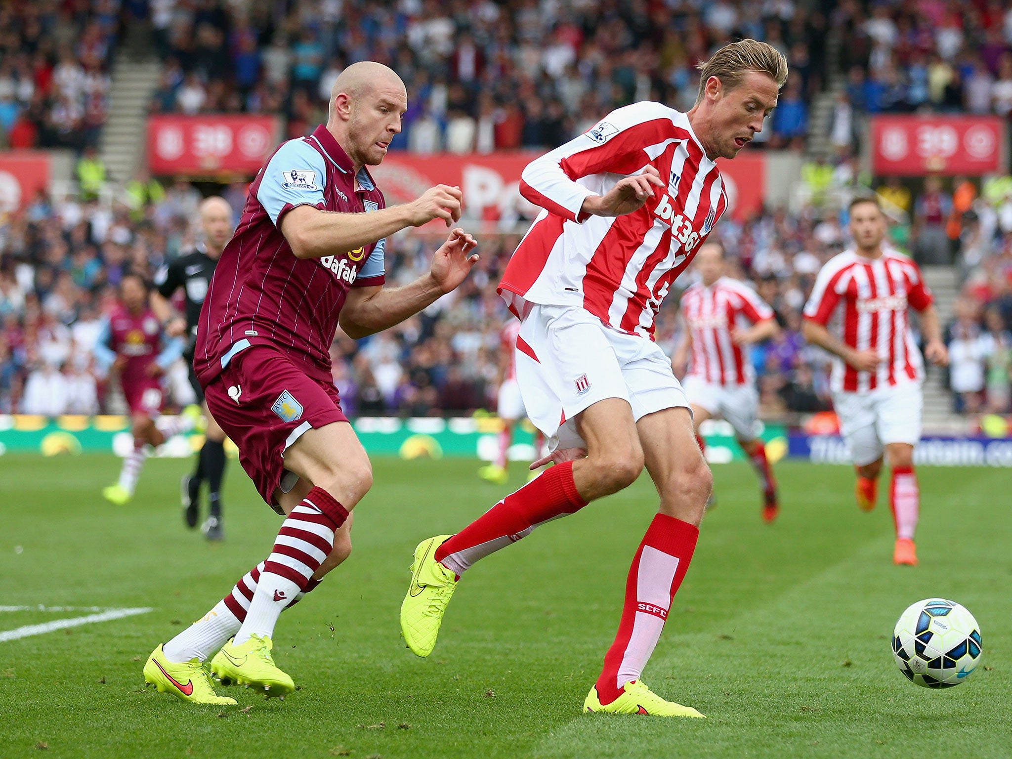 Senderos has been hugely impressive for Aston Villa this season