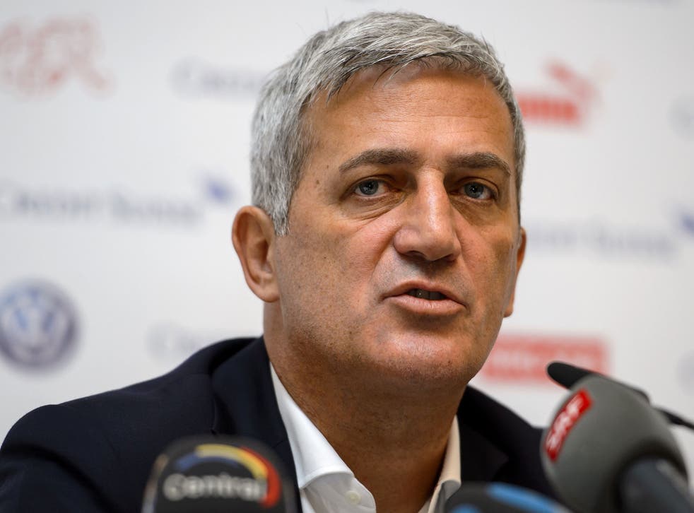 Switzerland Vs England Faith Hope And Charity Prepare Vladimir Petkovic For His Switzerland Debut The Independent The Independent