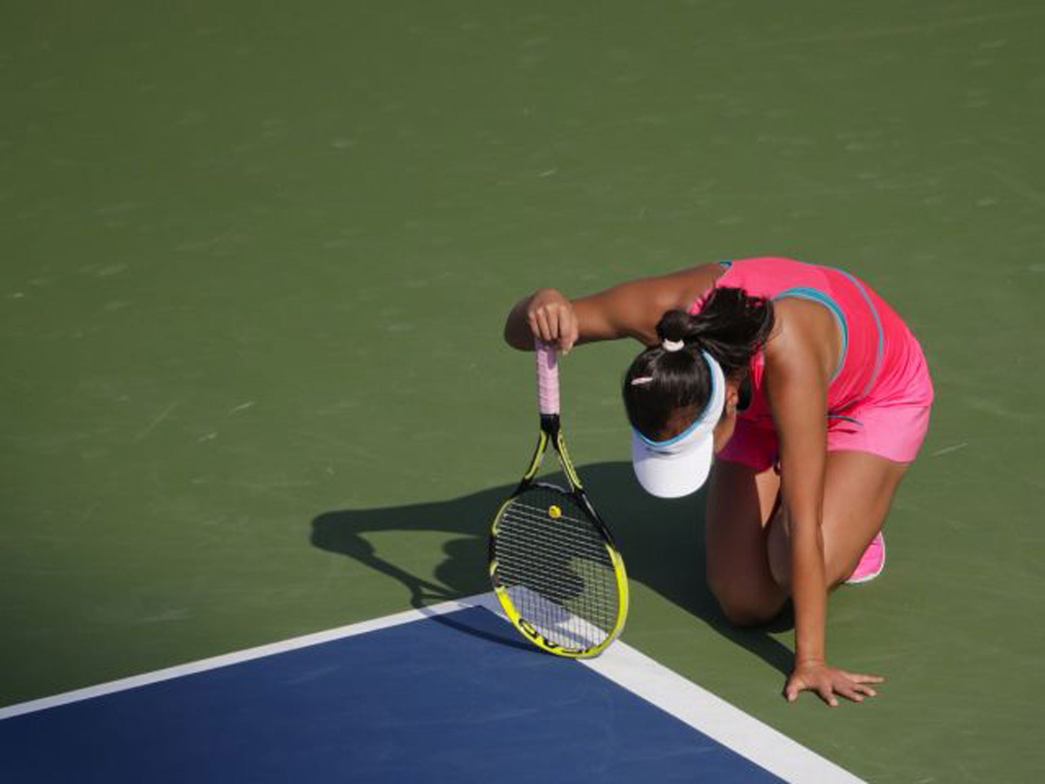 Peng was in agony when she quit