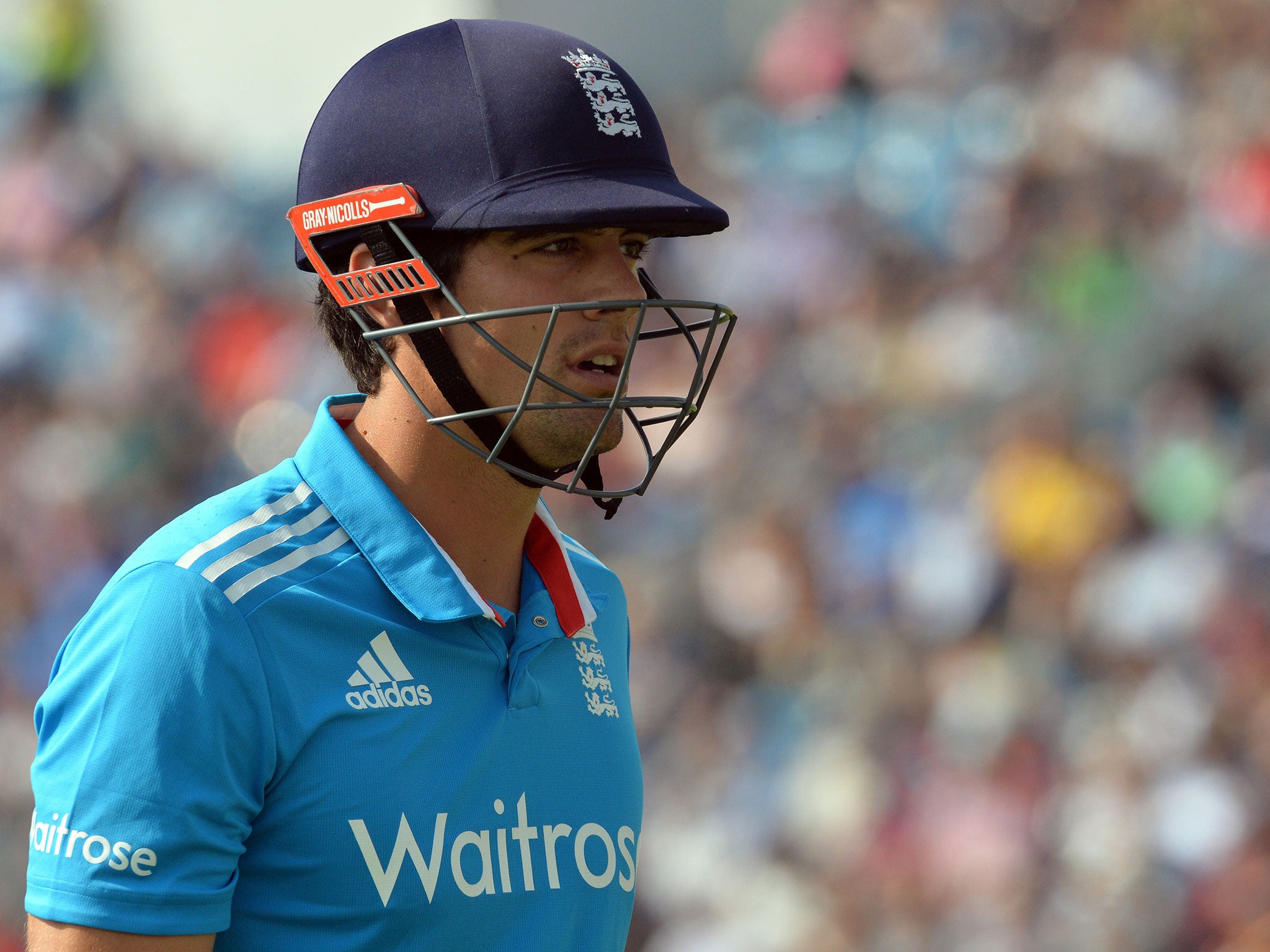 England captain Alastair Cook