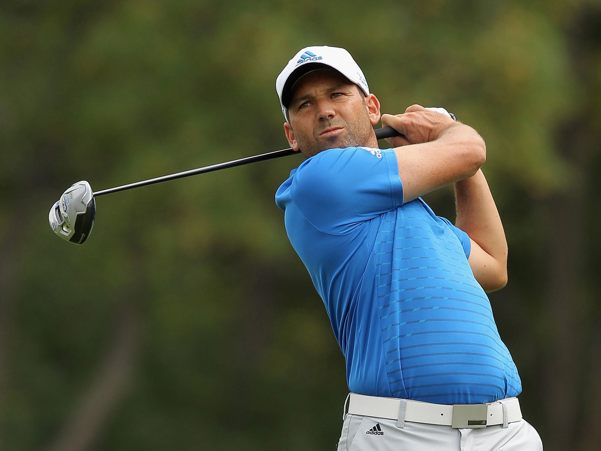 Sergio Garcia leads the BMW Championship after carding a 64 on Friday