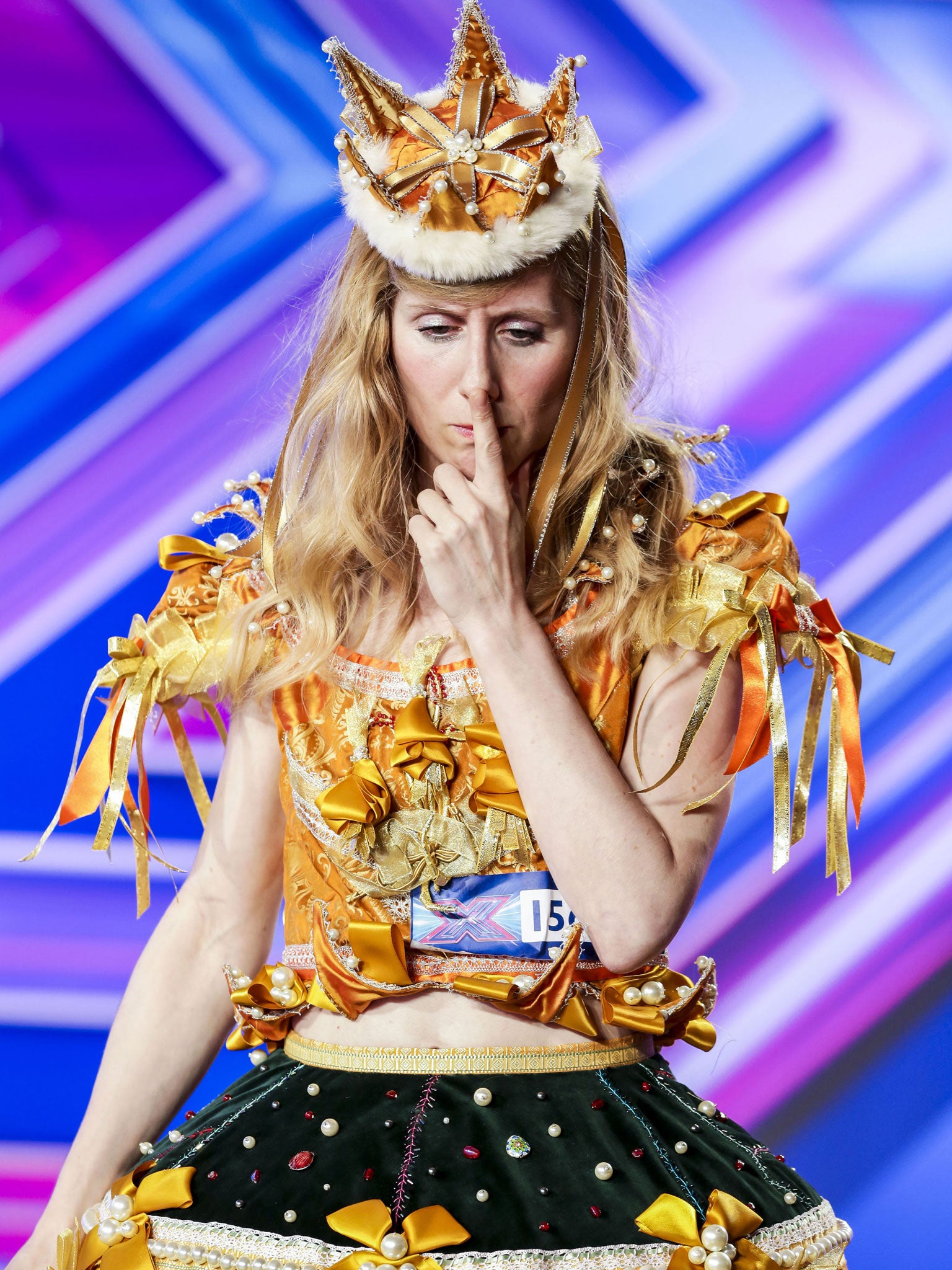 Queen Christina left the judges baffled with her audition