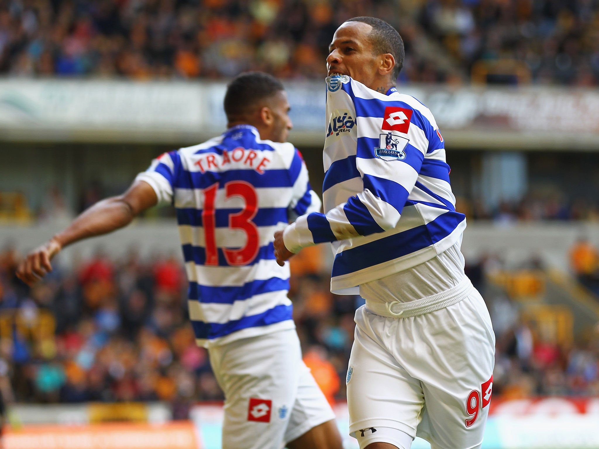 Campbell played int he Premier League during the 2011-12 season with QPR