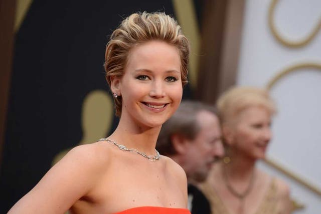 Photos of actress Jennifer Lawrence were published on the internet 