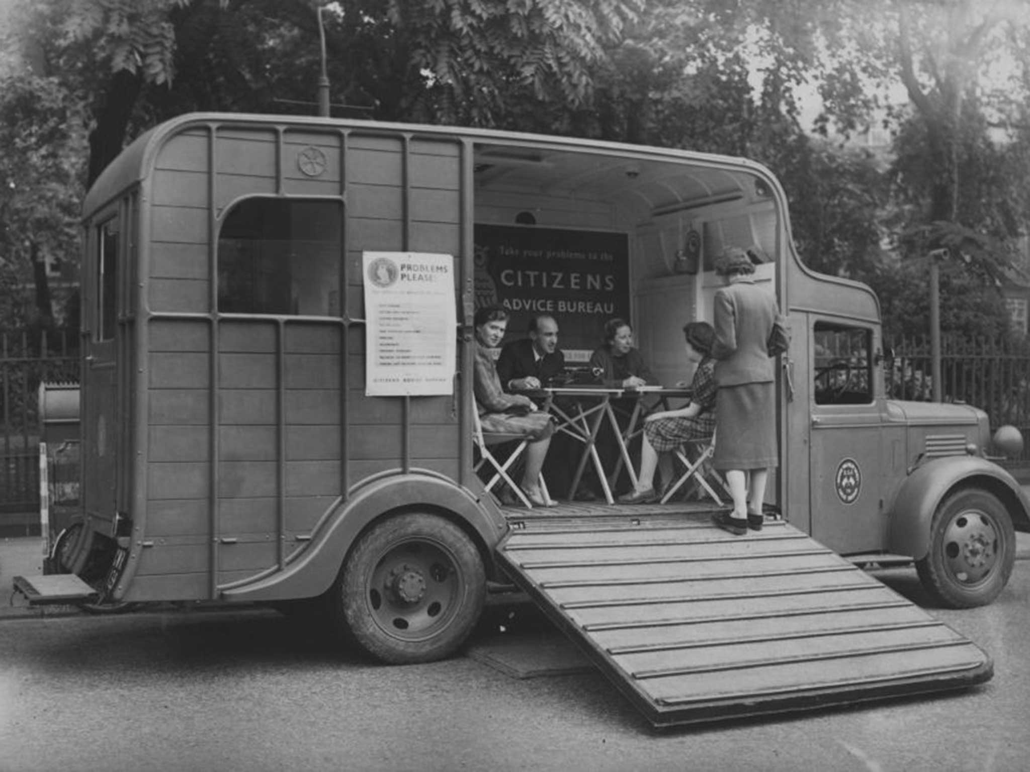 A mobile CAB in 1941
