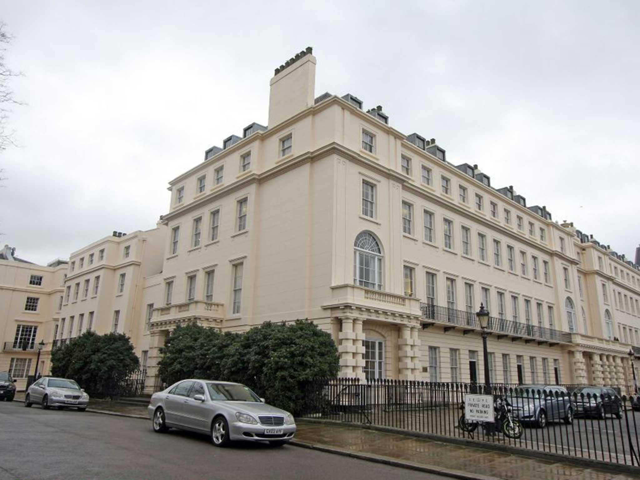 A Regent’s Park mansion on Chester Gate, which is one of London’s most expensive properties