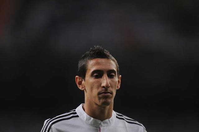 Real him in: Among Di Maria’s claims, is Real Madrid tried to stop him playing for Argentina in the World Cup final in July