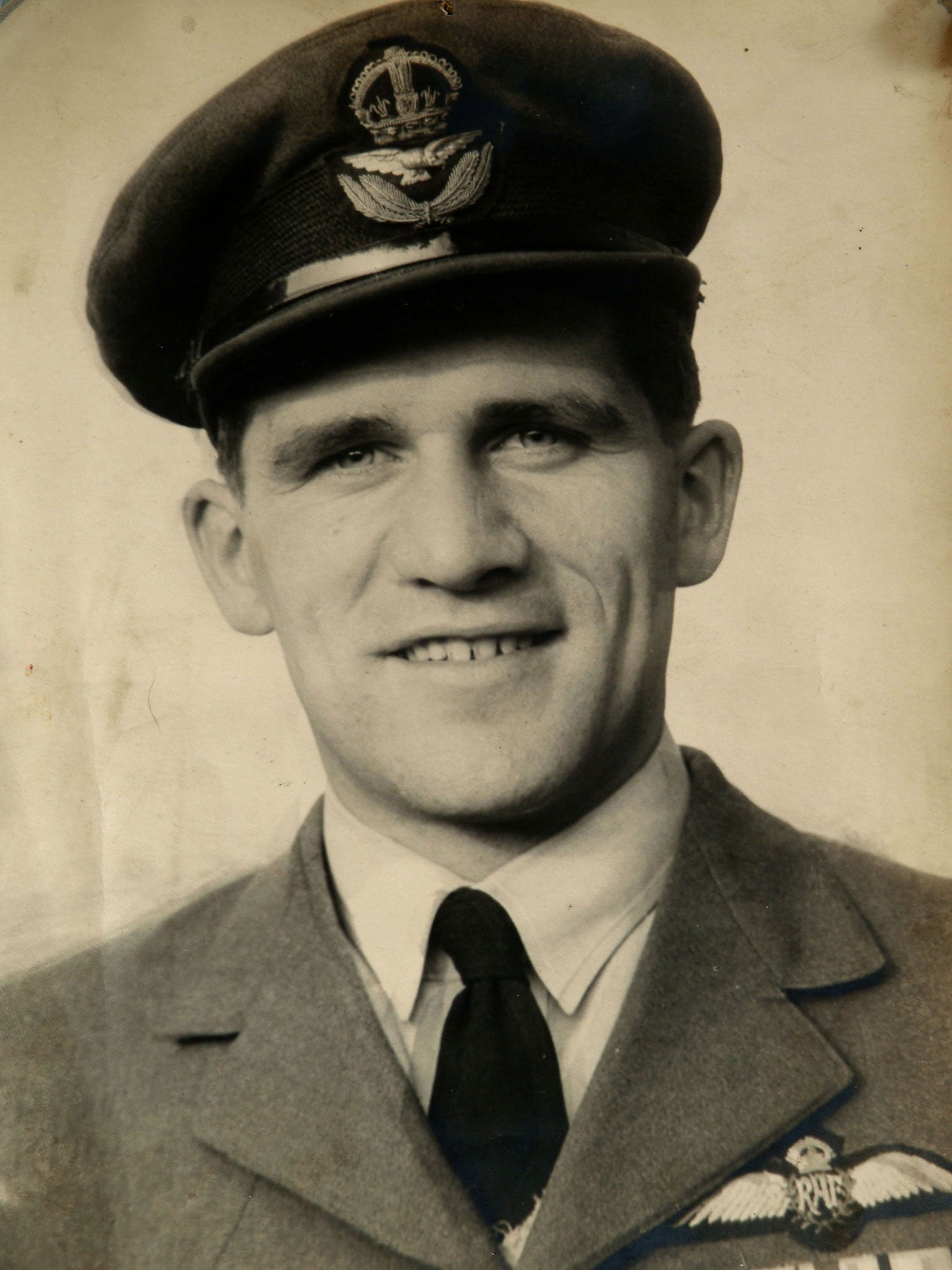 Rees in 1946: he went on to serve in Suez, Cyprus and Kenya, and was in command of a bomber squadron on stand-by during the Cuban Missile Crisis