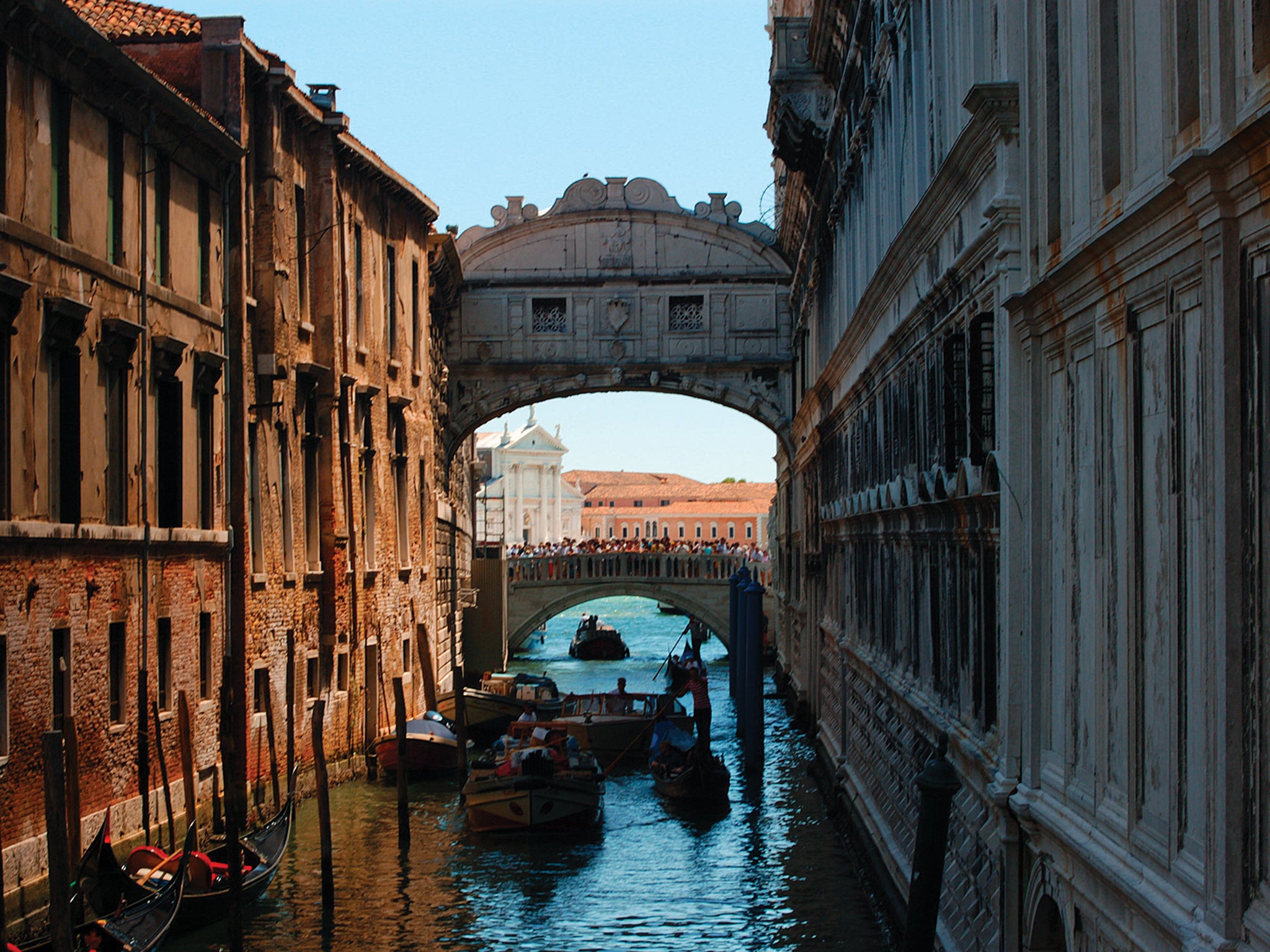 The Bridge of Sighs in Venice