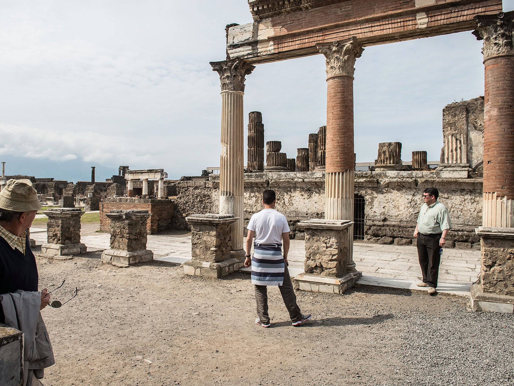 Ancient Roman city Pompeii