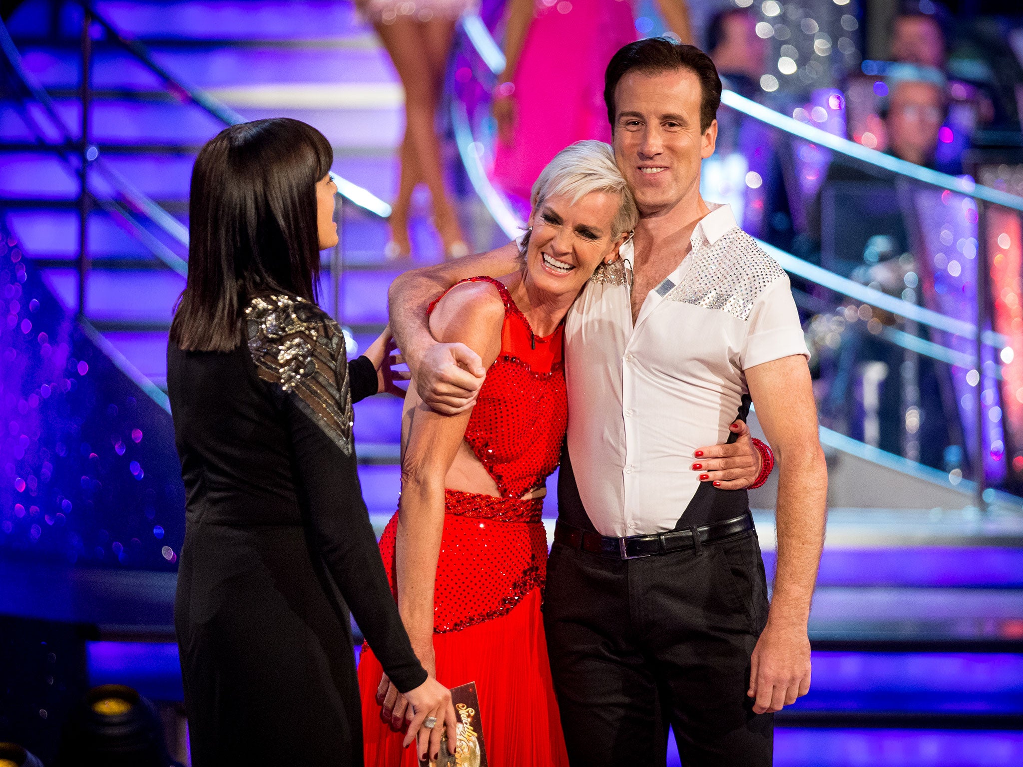 Tennis player Andy Murray's mum Judy has been paired with Anton du Beke for Strictly Come Dancing. 'I'm absolutely delighted,' she said.