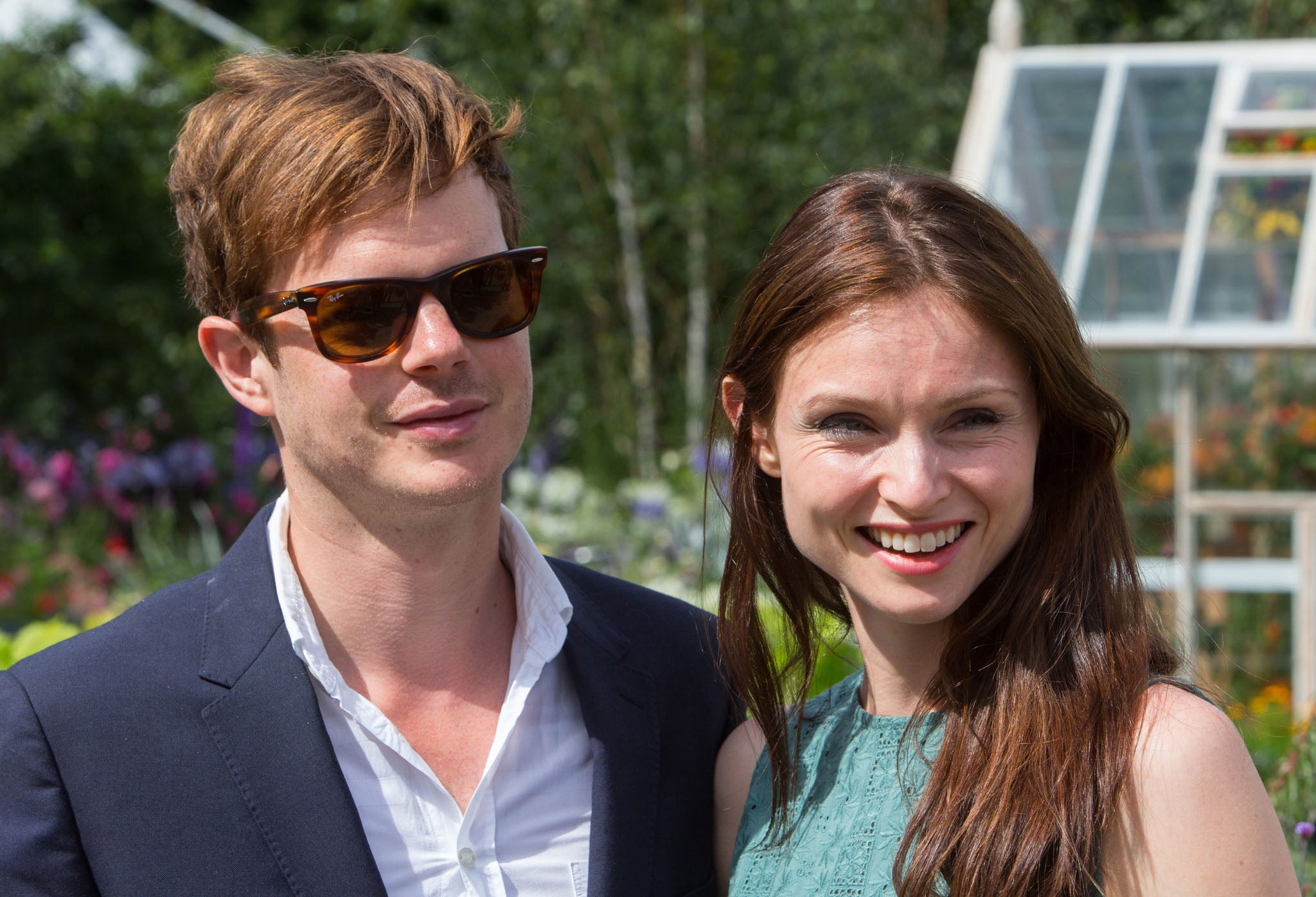 Sophie Ellis Bextor with husband Ricard Jones of The Feeling in July 2014