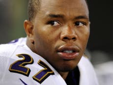 RAY RICE DROPPED FROM RAVENS AFTER DOMESTIC VIOLENCE