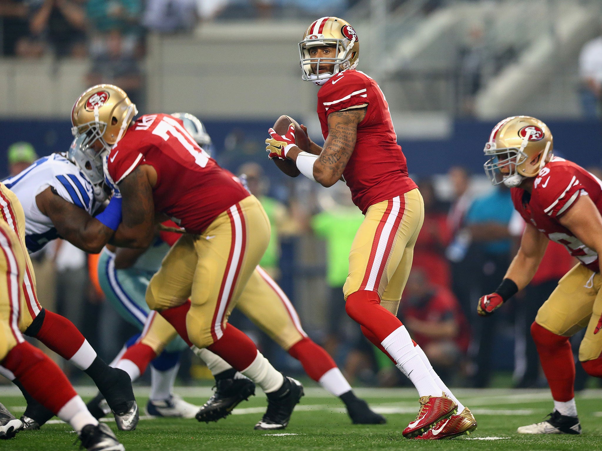 Dallas looked even worse than expected against COlin Kaepernick and the 49ers
