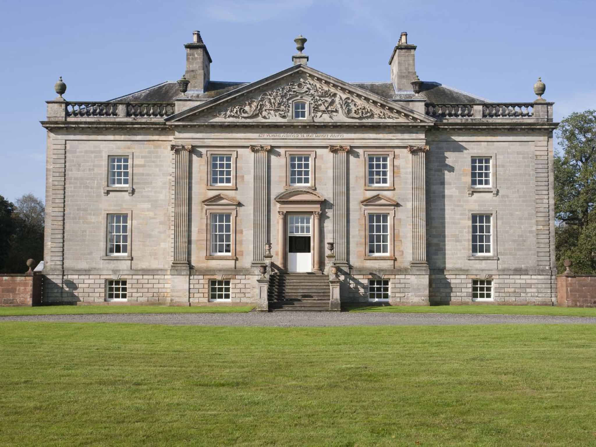 Stately home from home: Auchinleck House