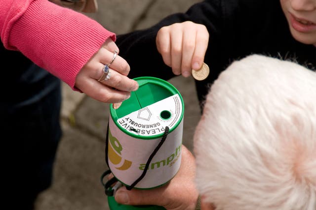 Give generously: a donation to one of this country’s 164,108 charities. Almost half raise less than £10,000 a year