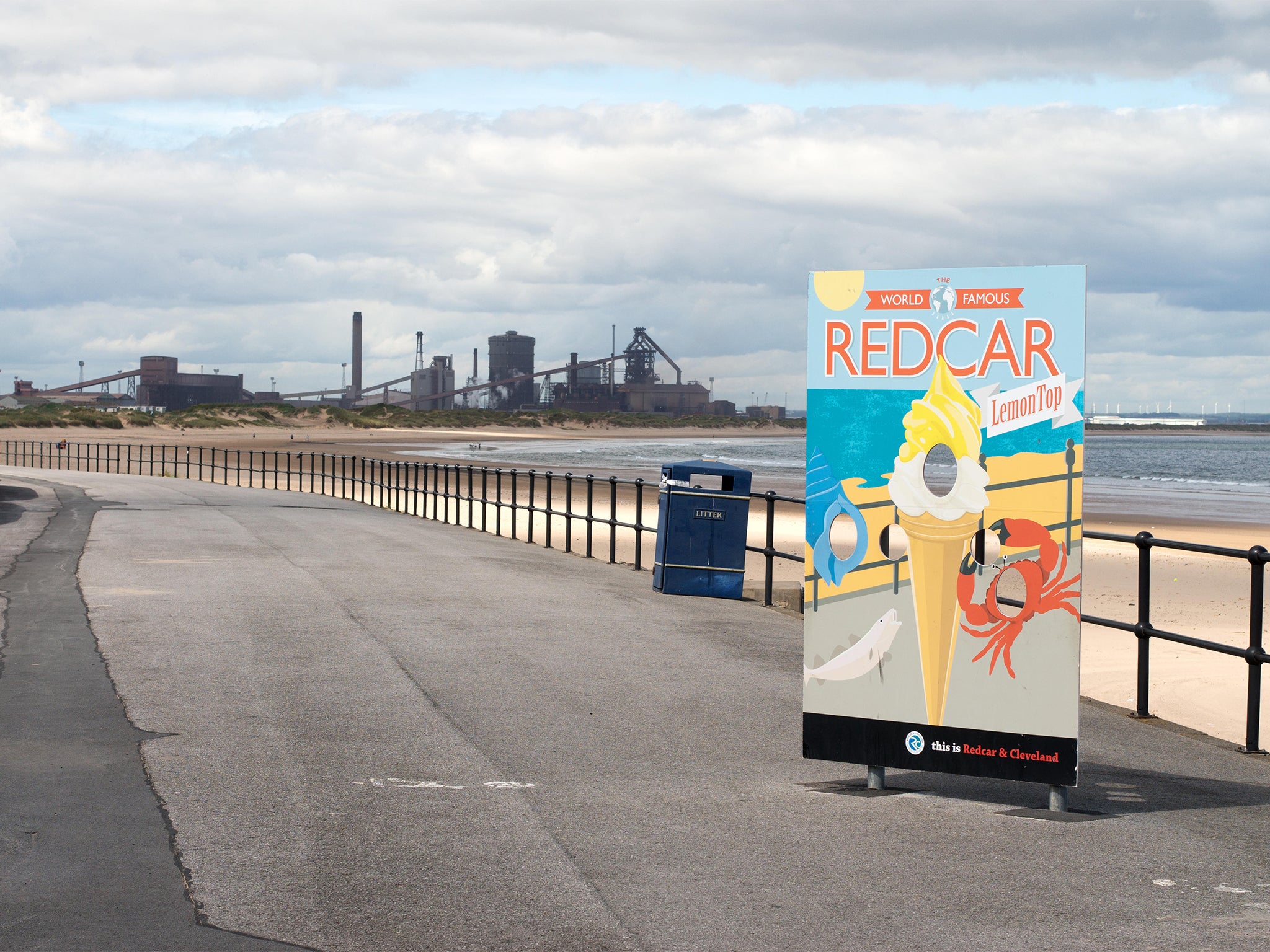 Eight per cent of tweets from Redcar were found to contain profanities