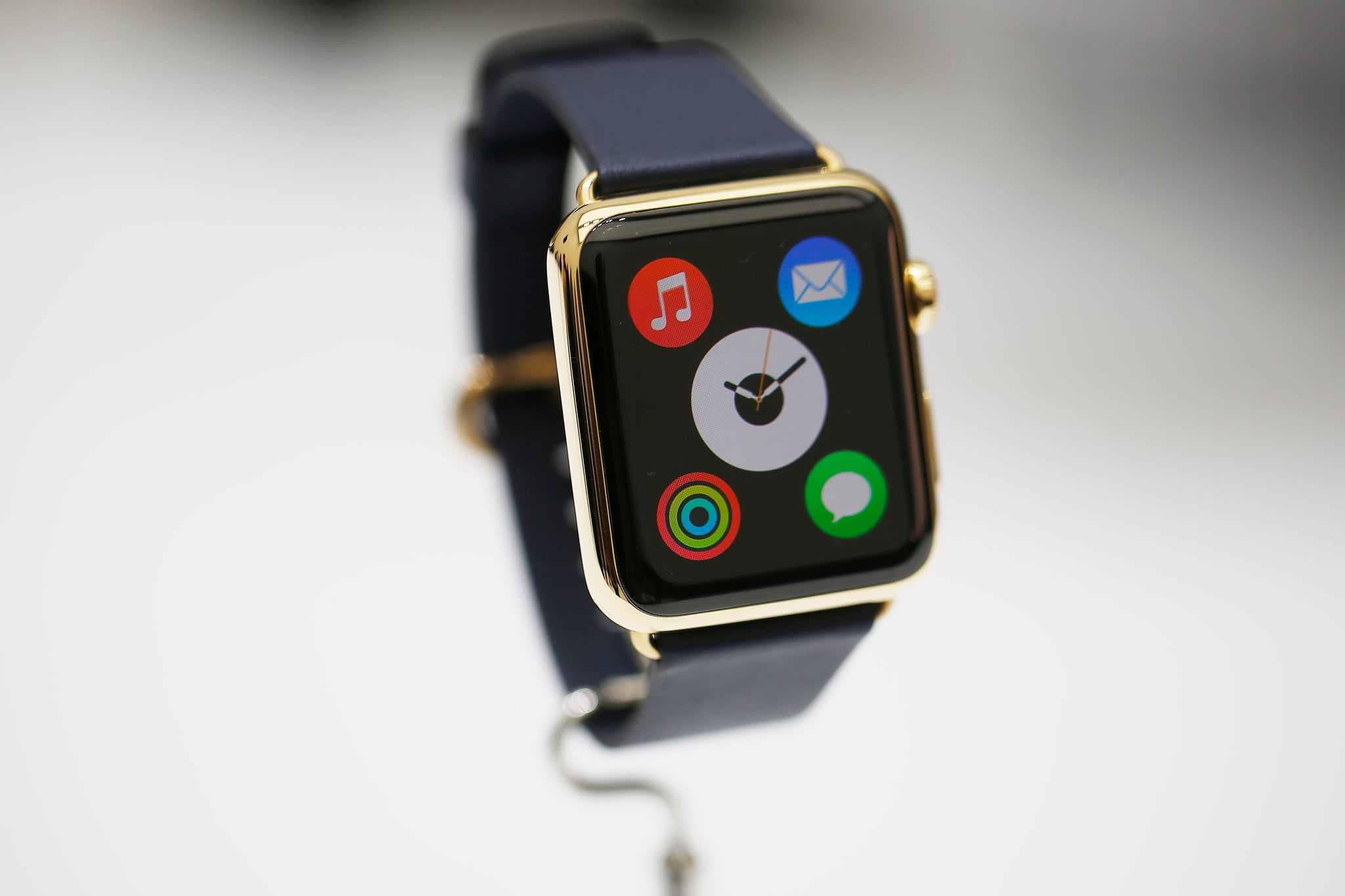 One of the Apple Watch designs unveiled by CEO Tim Cook yesterday