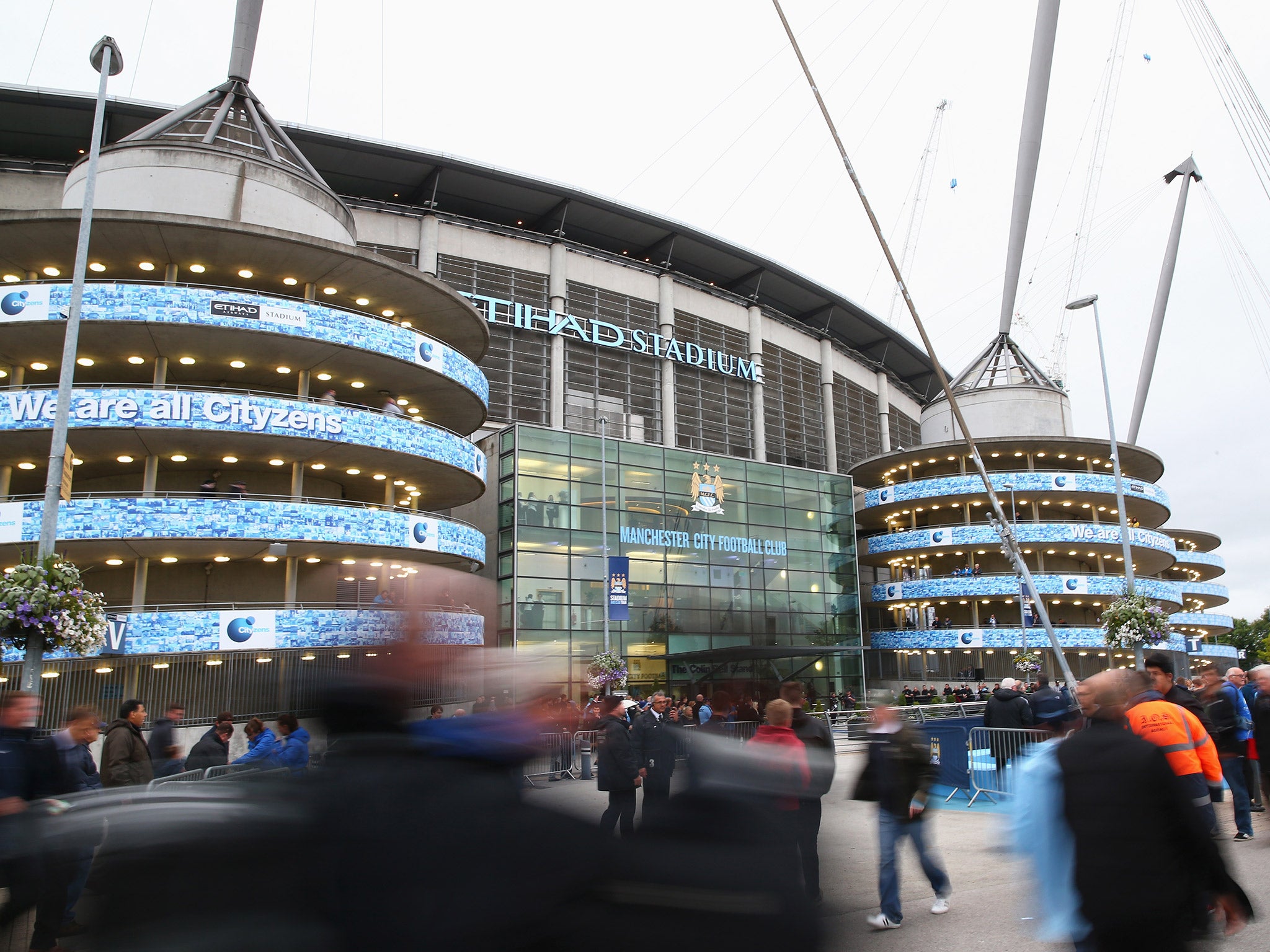 Over 45,000 are expected at the Etihad Stadium on Wednesday