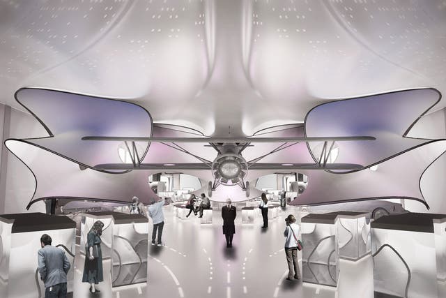 An artist’s impression of the new Science Museum gallery 