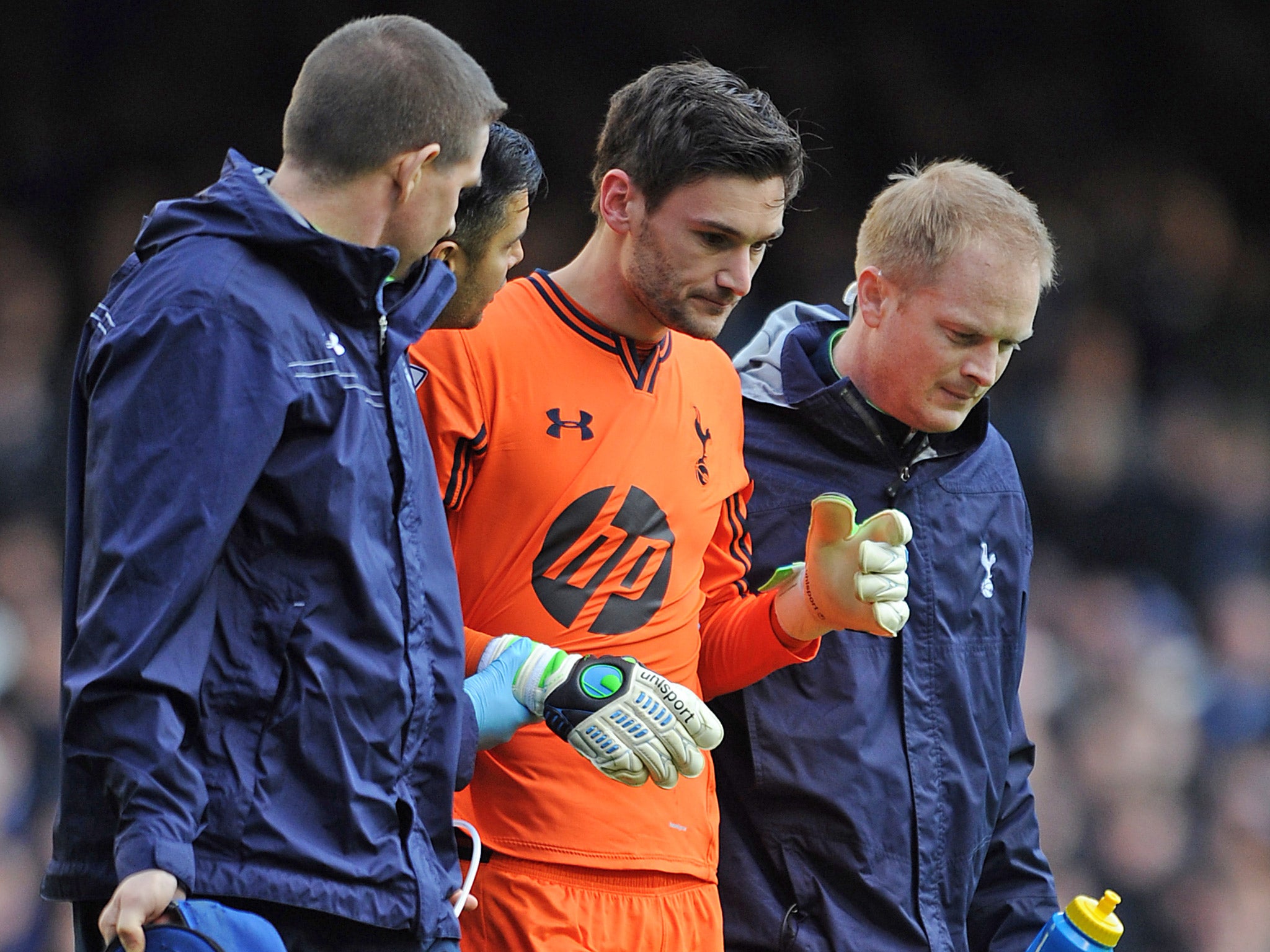 Tottenham goalkeeper Hugo Lloris was allowed to play on despite suffering a concussion in a match against Everton last season