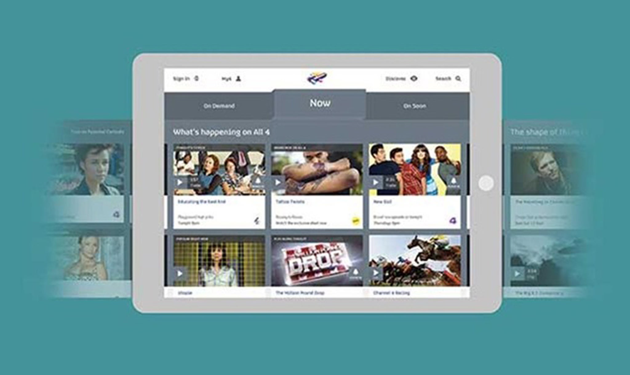 Channel 4's new on demand digital hub All 4