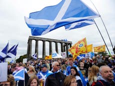 SCOTLAND GIVES A CLEAR 'NO' TO INDEPENDENCE