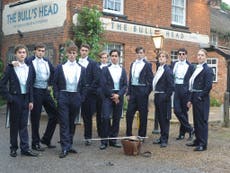 The Riot Club: characters not based on modern politicians
