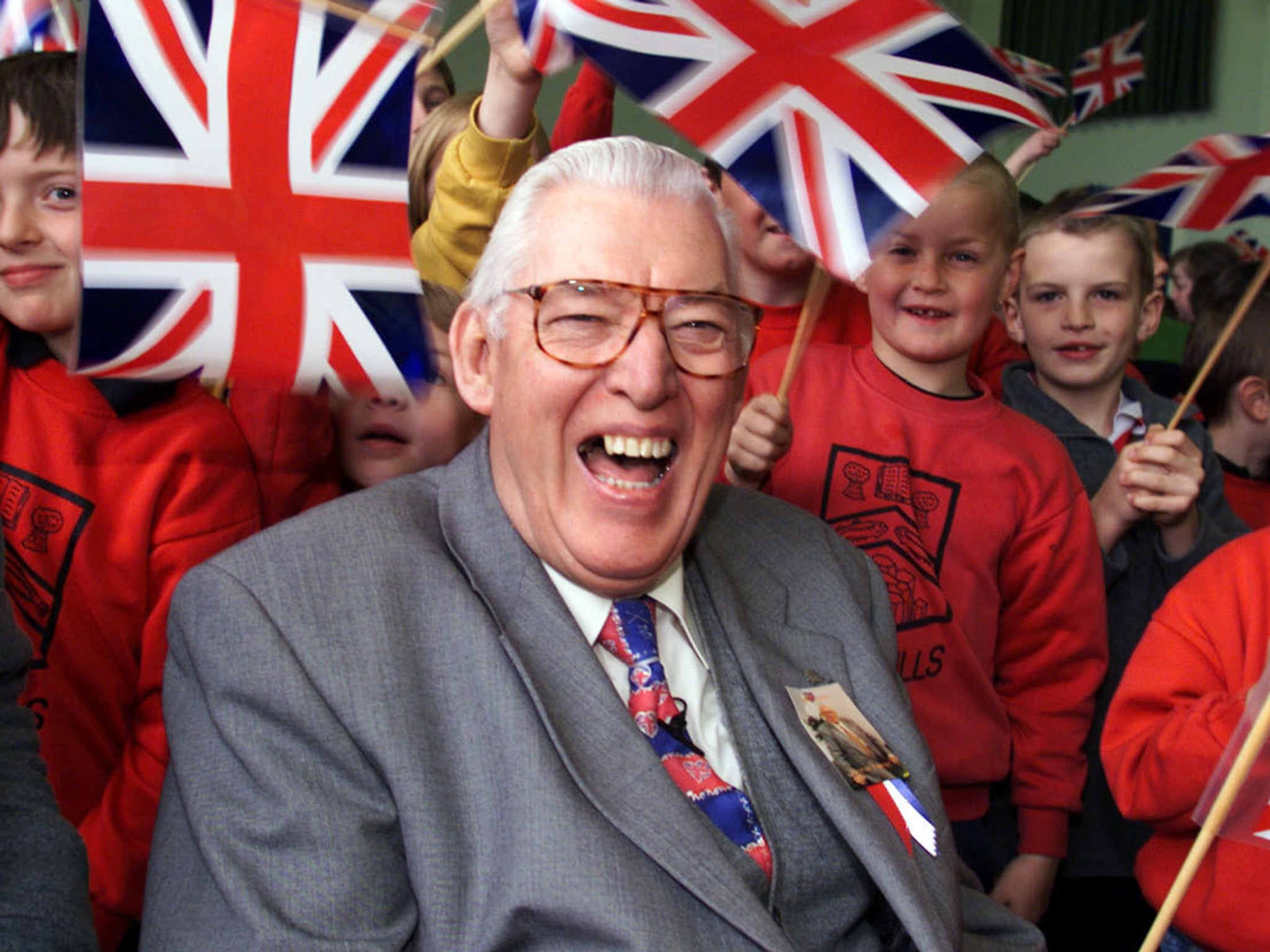 Fiery Protestant leader Ian Paisley in 1999