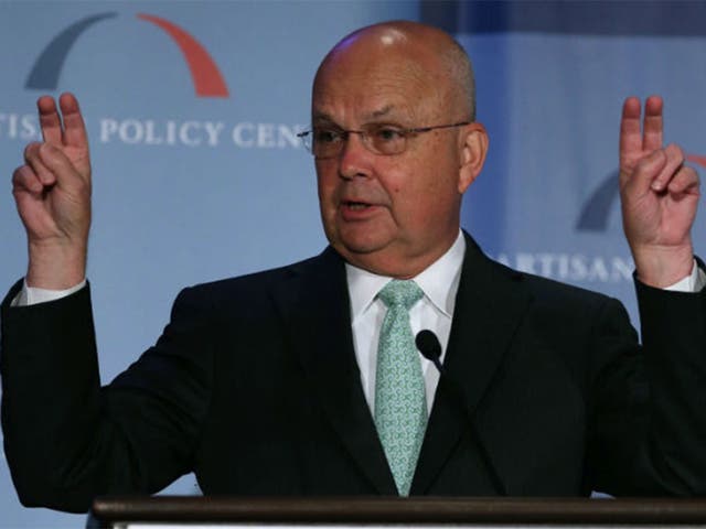 Michael Hayden said the authority to wiretap communications was taken out of the President's hands following Watergate