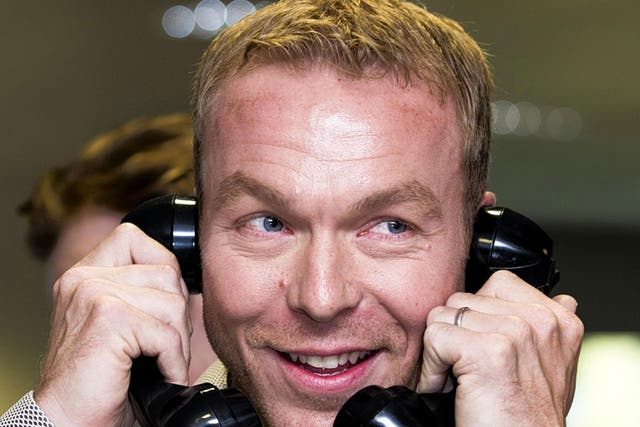 Sir Chris Hoy is the face of Pure Gym, which has pulled its float