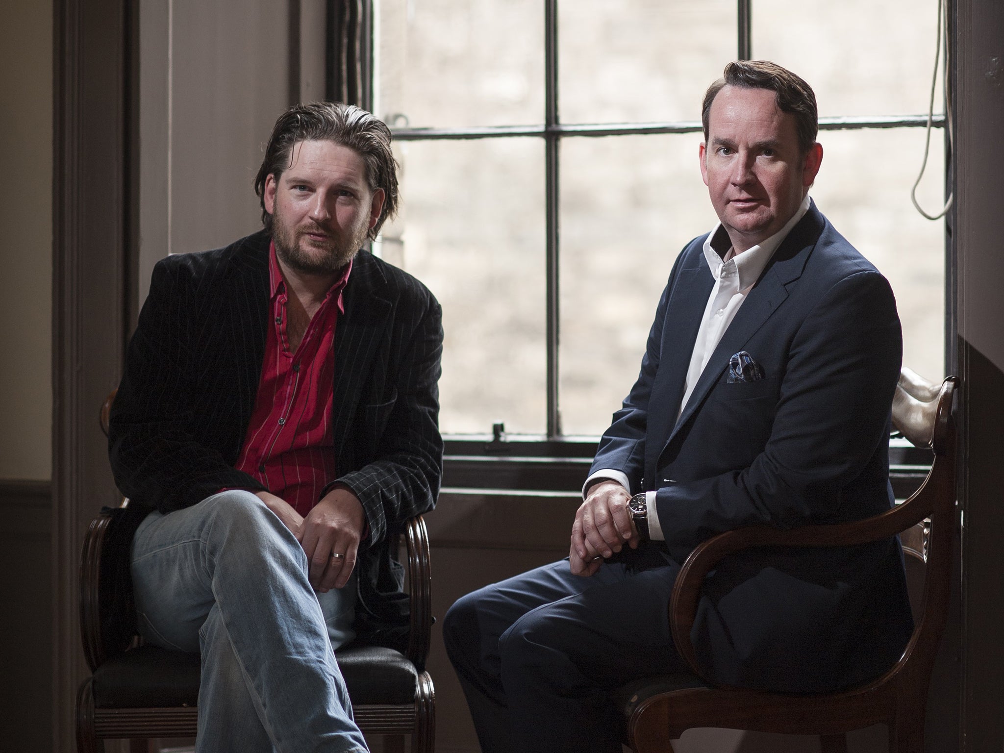 Alex Massie (left) and Andrew Wilson debate Scottish independence