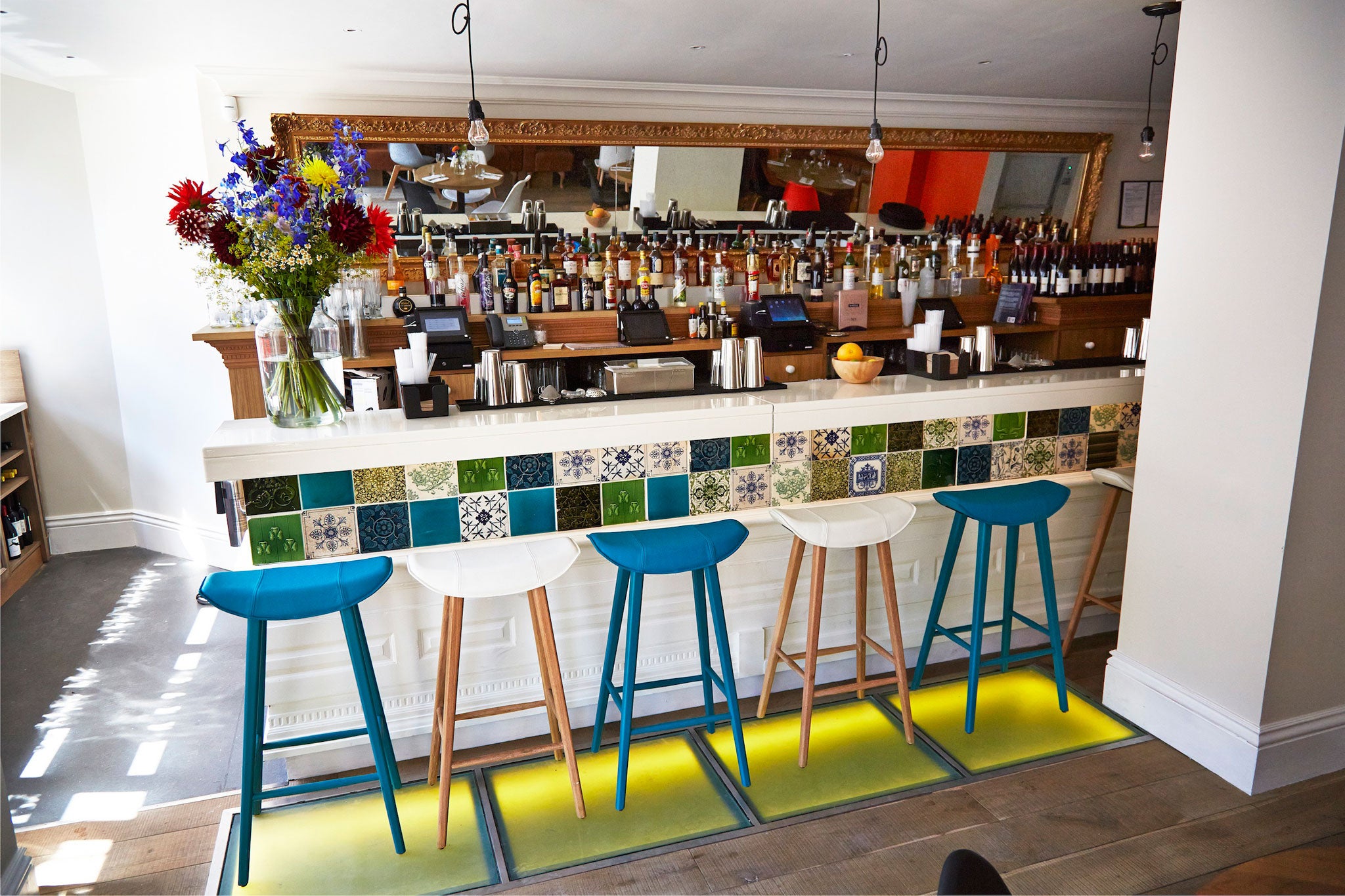 TED has spawned a restaurant on Caledonian Road in breezy premises of bright colours and stripped wooden floorboards