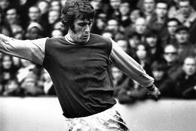 New goal: Geoff Hurst was played out of position before turning into a striker