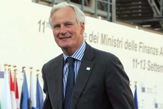 Michel Barnier objected to UK-based banks flouting bonus rules 