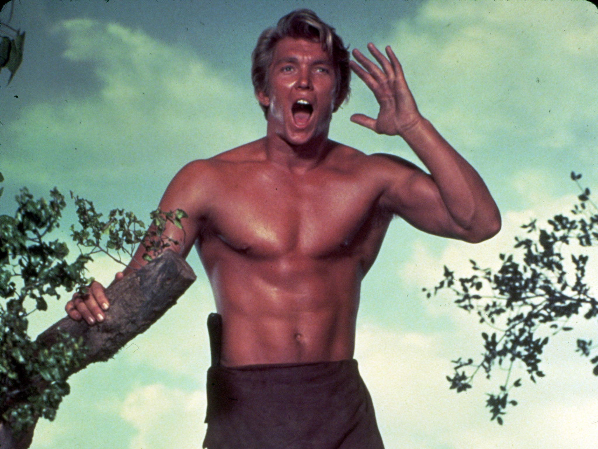 Denny Miller in 1959 remake of Tarzan, the Ape Man
