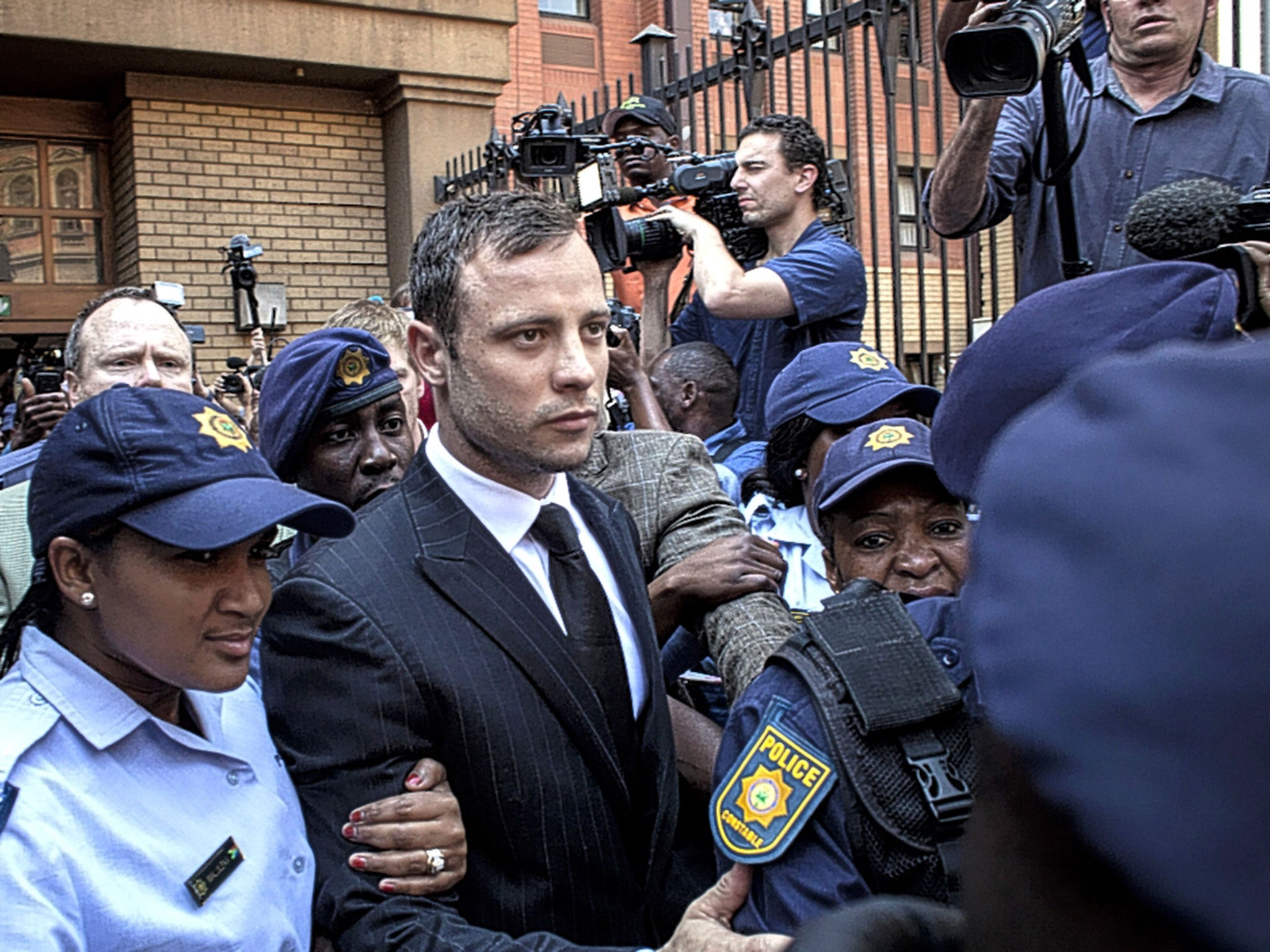 Pistorius's sentencing hearing is expected to last for days 