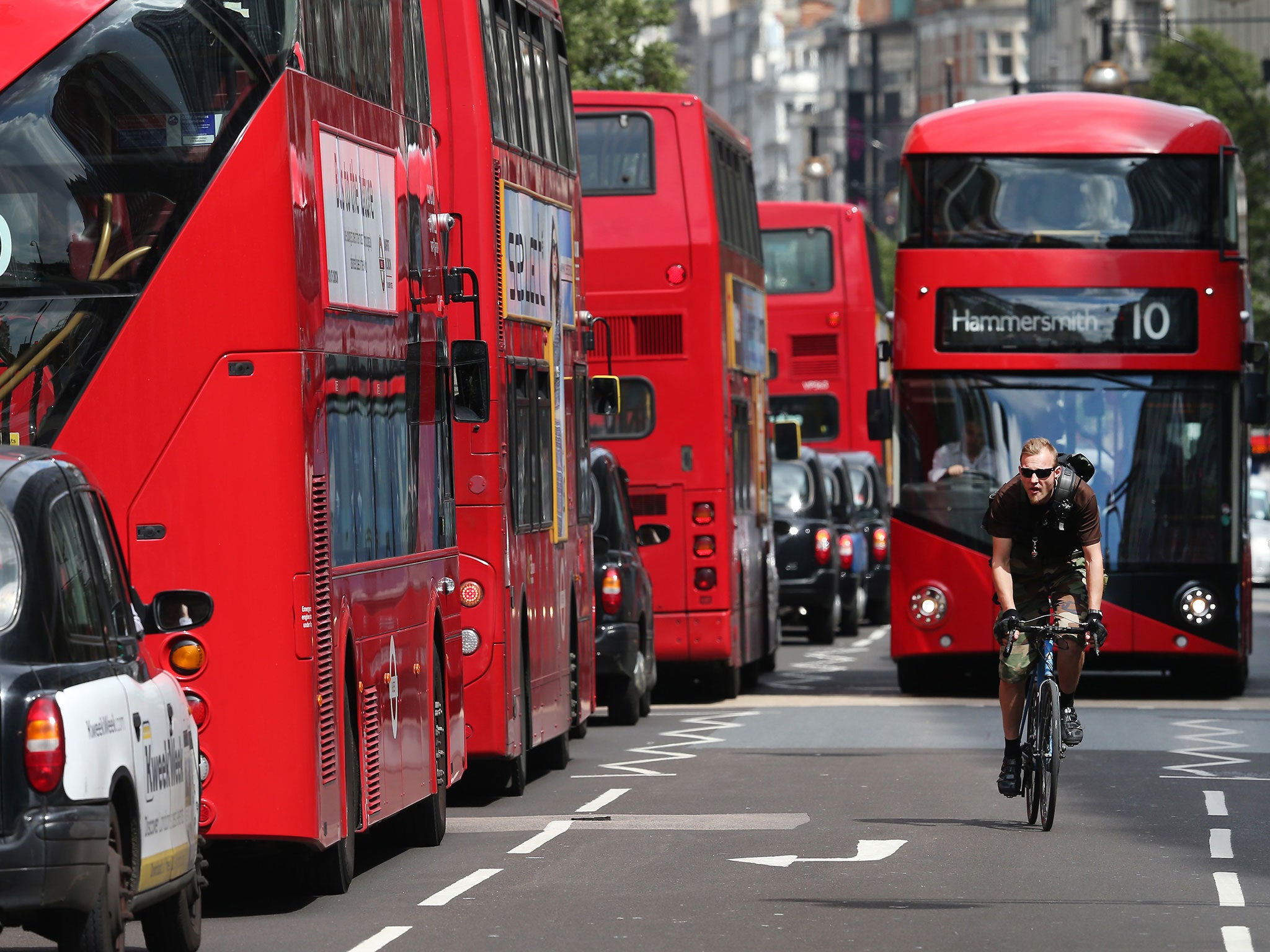 Taking public transport instead of driving to work makes people happier,  study suggests | The Independent | The Independent