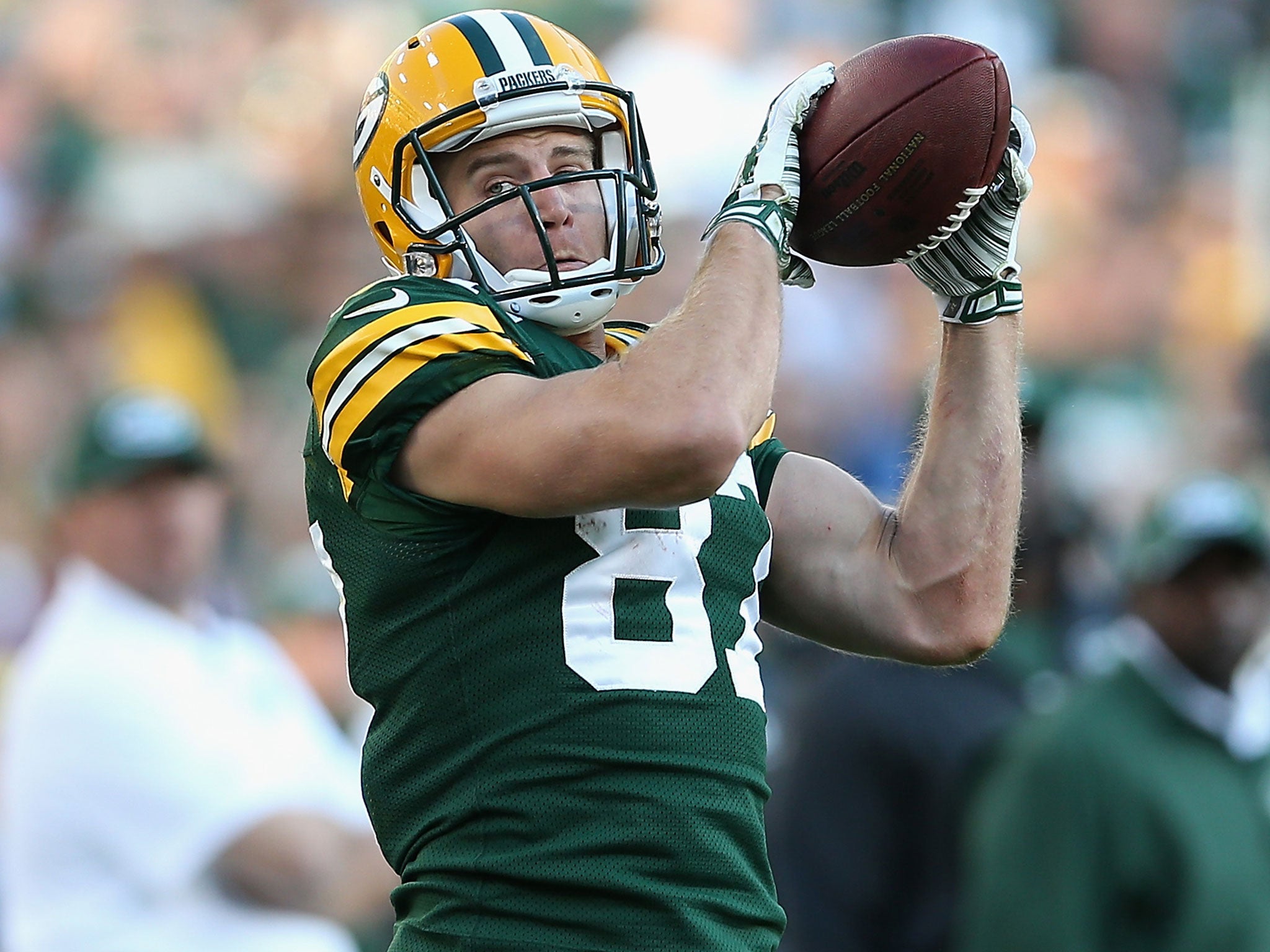 Green Bay Packers receiver Jordy Nelson registered career high figures in the win over the New York Jets