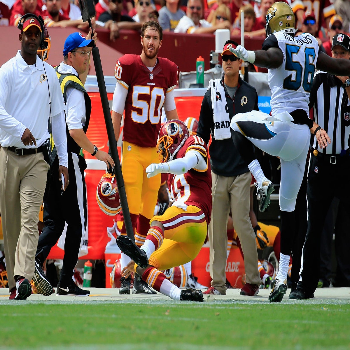 Redskins overcome RG3 loss and beat Baltimore Ravens in overtime