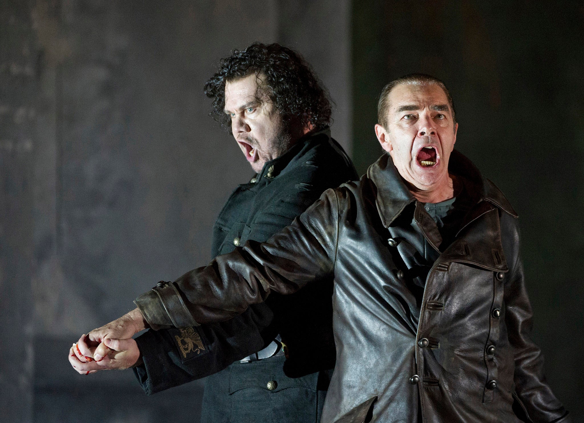 Stuart Skelton and Jonathan Summers star in 'Otello'