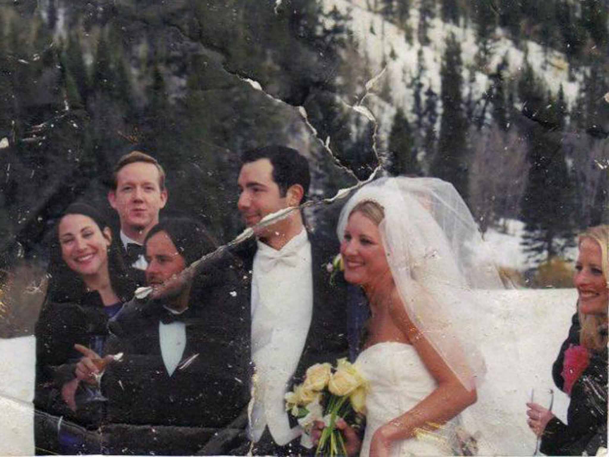 Paper trail: the wedding photograph found in the rubble after 9/11 – it took Elizabeth Keefe 13 years to find the people in it