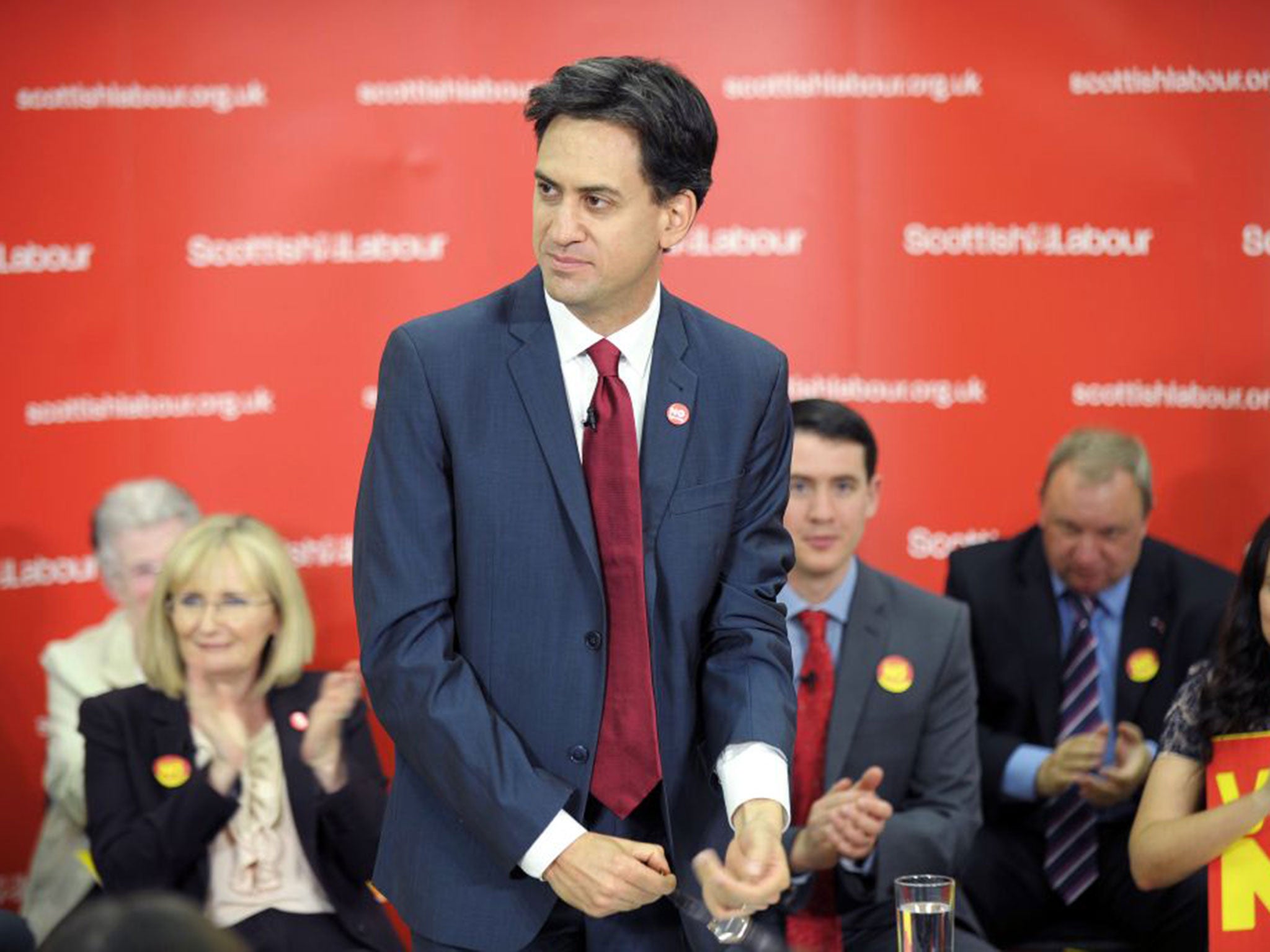 "Miliband has to play down some of the ideological differences to keep his party united"