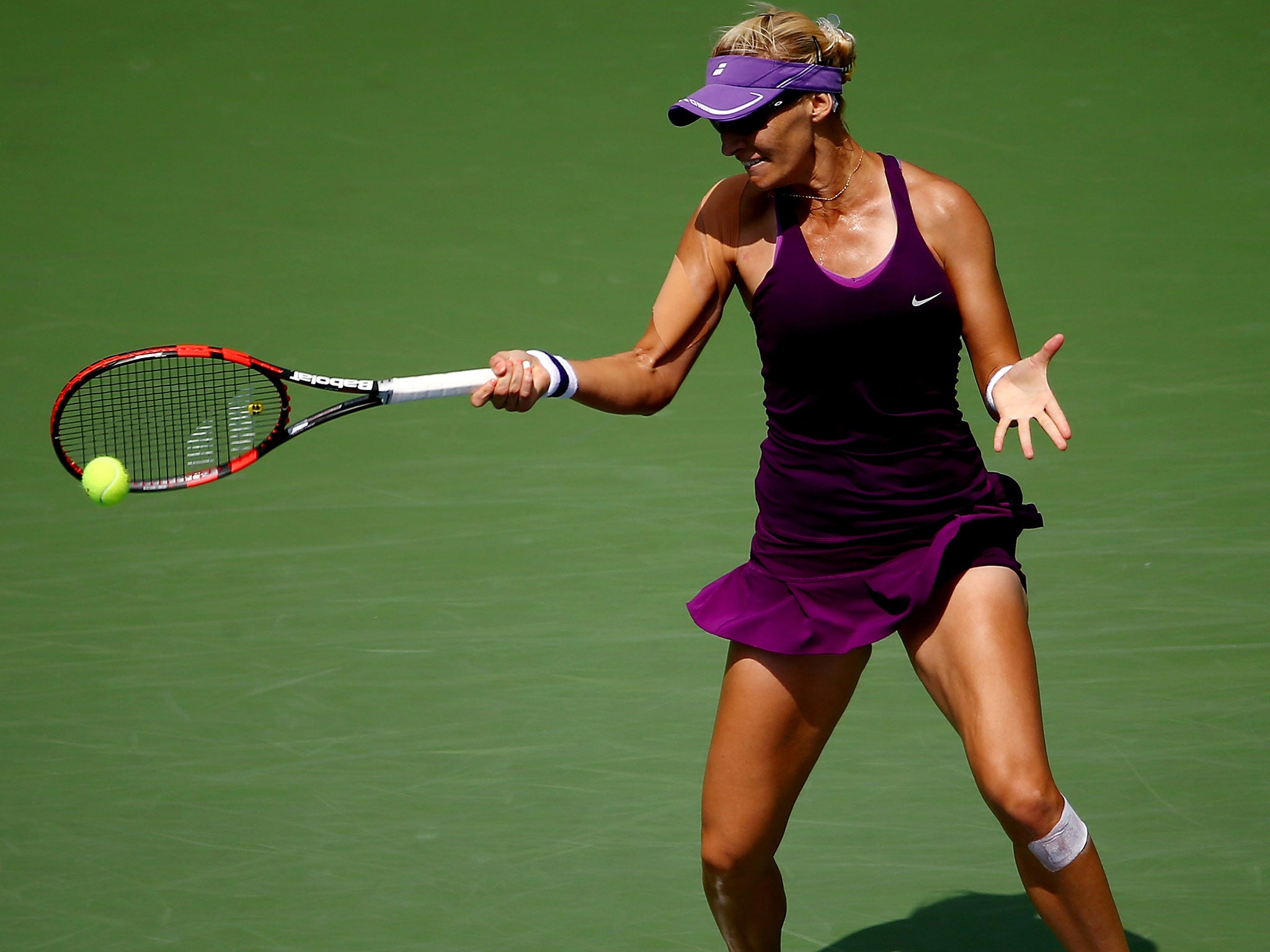 Mirjana Lucic-Baroni won the title in Quebec 16 years after her previous WTA tour triumph