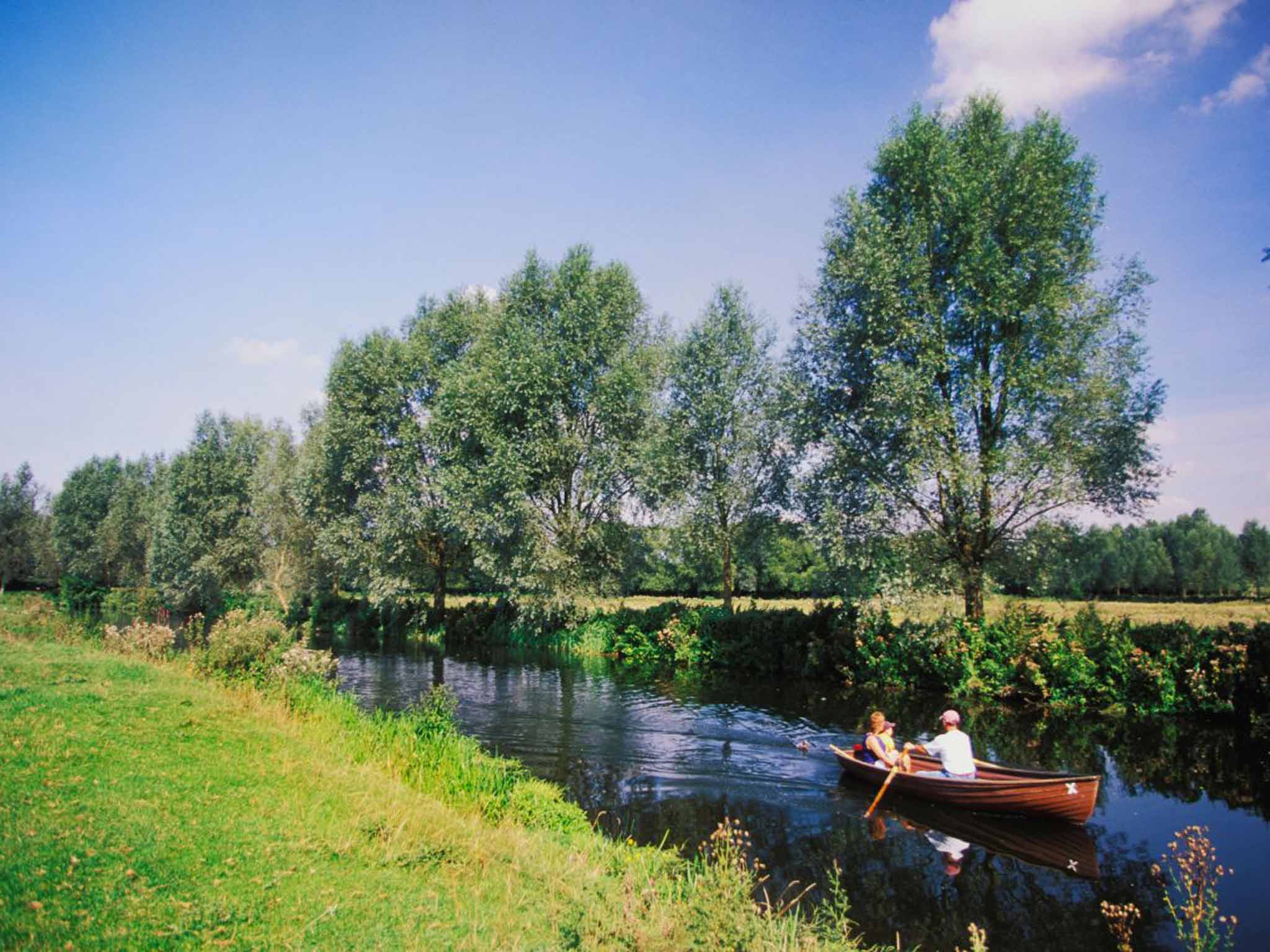 Row your boat: the River Stour at Flatford, Suffolk