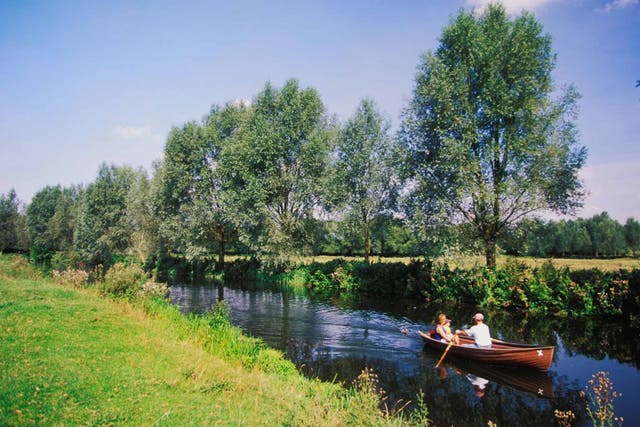 Row your boat: the River Stour at Flatford, Suffolk